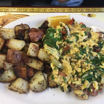 Lighthouse Cafe - The daily special that my wife had. The scramble and potatoes were very good but quite filling! - Breakfast & Brunch Near Me - Sausalito, California Lighthouse Cafe - The daily special that my wife had. The scramble and potatoes were very good but quite filling! - Breakfast & Brunch Near Me - Sausalito, California
