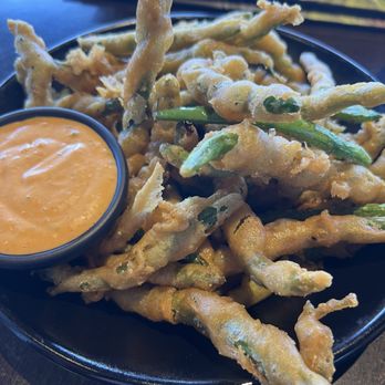 P.F. Chang's - Crispy Green Beans from the regular menu $12.79 - Chinese Near Me - Chino Hills, California P.F. Chang's - Crispy Green Beans from the regular menu $12.79 - Chinese Near Me - Chino Hills, California