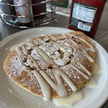 The Pan - Cinnamon roll pancake subbed for toast - Breakfast & Brunch Near Me - Santa Ana, California