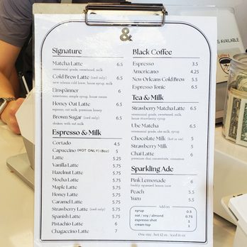 Coffee & - menu - Coffee & Tea Near Me - Buena Park, California Coffee & - menu - Coffee & Tea Near Me - Buena Park, California