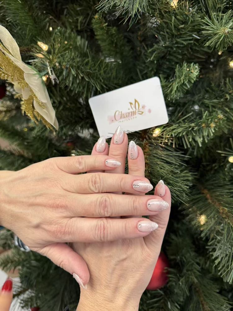 Charm Nails & SPA Logo