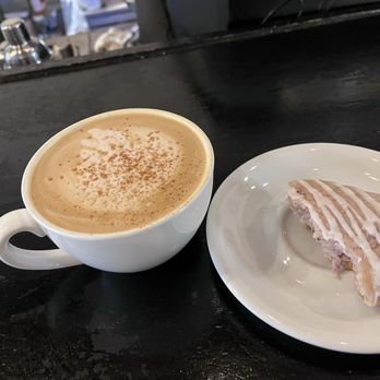 Blue Sail Coffee - Dirty chai scone raspberry - Coffee Roasteries Near Me - Conway, Arkansas Blue Sail Coffee - Dirty chai scone raspberry - Coffee Roasteries Near Me - Conway, Arkansas