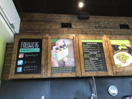 Menu photo 5 Juice Bar - The Gulch Nashville, TN