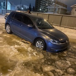 Cliffs Towing - Friends car stuck in ice.