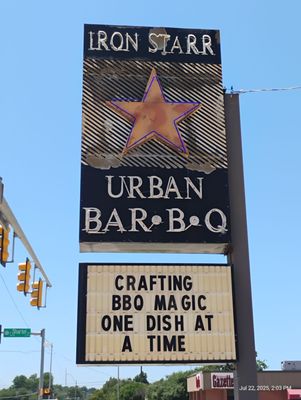 Iron Star Urban Barbecue by null