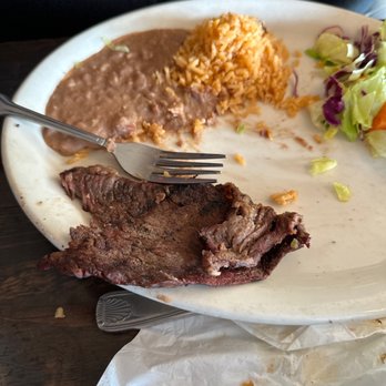 El Tarasco Restaurant Mooney - Carne Asada Plate - Mexican Near Me - Visalia, California