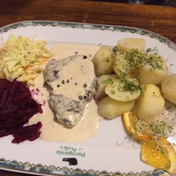 Pierogarnia U Dzika - Pork neck (I think) - Pierogis Near Me - Gdańsk, PM Pierogarnia U Dzika - Pork neck (I think) - Pierogis Near Me - Gdańsk, PM