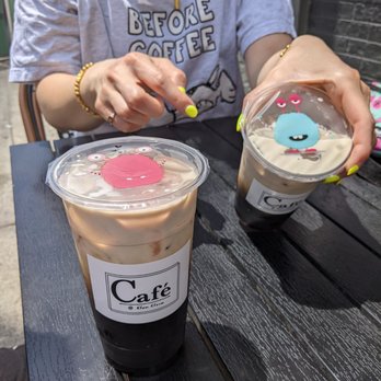 Klom Klorm - Thai iced coffee - Thai Near Me - Brooklyn, New York