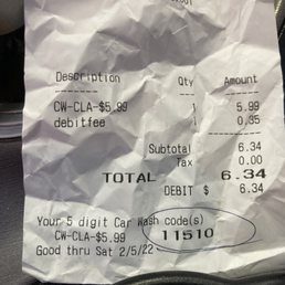 This is price if you don't want the wax and pay with card.