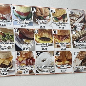 Donut King - Menu for all the sandwiches - Donuts Near Me - Pleasant Hill, California