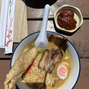 Kuma Sushi - Miso ramen with pork - Sushi Bars Near Me - Los Osos, California