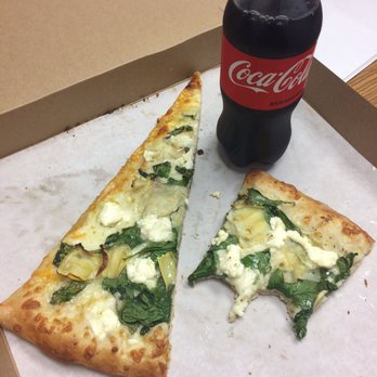 2 Ton Tony's Pizza - Size of the lunch slices (both are included), which a coke for size comparison. - Chicken Wings Near Me - Rochester, New York 2 Ton Tony's Pizza - Size of the lunch slices (both are included), which a coke for size comparison. - Chicken Wings Near Me - Rochester, New York