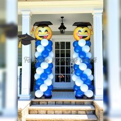 Fairytale Moments Events - Graduation themed large columns