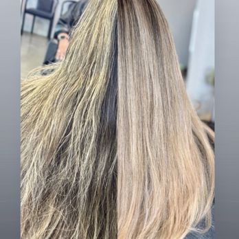 Alemis Beauty Studio - Before and after picture by Liz - Hair Extensions Near Me - South Gate, California Alemis Beauty Studio - Before and after picture by Liz - Hair Extensions Near Me - South Gate, California