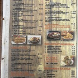 Tiger Restaurant - Menu