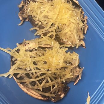 Trader Joe's - Portobello mushroom and Vegan Cheese Alternative - Grocery Near Me - Woodland Hills, California
