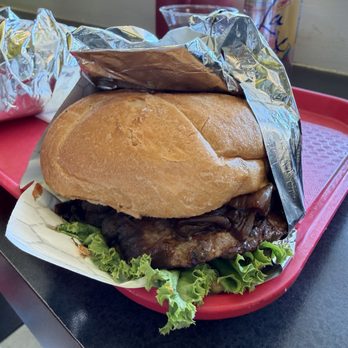 Red Mill Burgers - Red Onion Jam Burger - Burgers Near Me - Seattle, Washington Red Mill Burgers - Red Onion Jam Burger - Burgers Near Me - Seattle, Washington