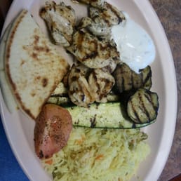 Chicken Souvlaki Sandwich