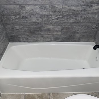 Amazing Reglazing - Downstairs tub. - Refinishing Services Near Me Amazing Reglazing - Downstairs tub. - Refinishing Services Near Me