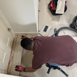 Snyder's Carpet & Flooring - Luxury vinyl installation