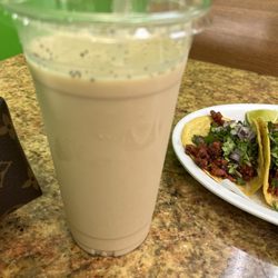 Best Taco - Amazing drink. Horchata.