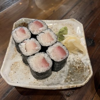 Maguro - Yellow Tail Roll - Sushi Bars Near Me - Brookline, Massachusetts
