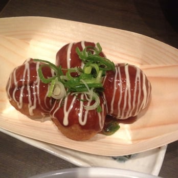 Takumi - Octopus dough balls. Eat warm otherwise dough goes gooey - Ramen Near Me - Dusseldorf, NW