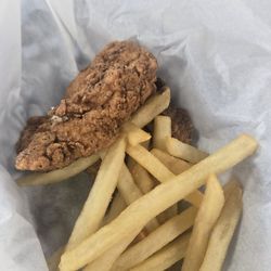 Hwy 55 Burgers Shakes & Fries - Chicken tenders and fries