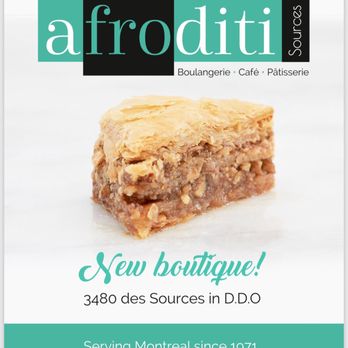 Afroditi - New bakery opened now in the West Island - Bakeries Near Me - Dollard-des-Ormeaux, Quebec