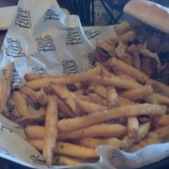 Tilted Kilt Pub & Eatery - Bacon BBQ burger - Sports Bars Near Me - Killeen, Texas