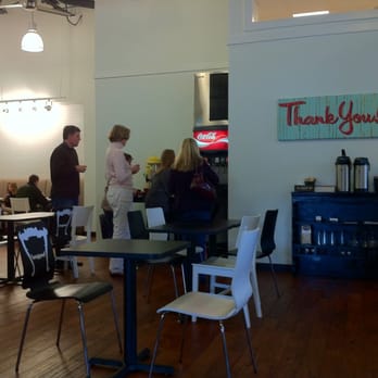 Blu Moon Eats Catering - View towards back of cafe. - Caterers Near Me - Carmel, Indiana