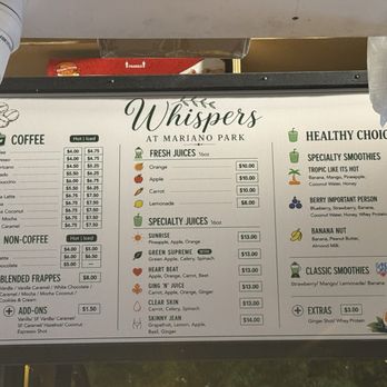 Whispers Cafe - Menu - Coffee & Tea Near Me - Chicago, Illinois Whispers Cafe - Menu - Coffee & Tea Near Me - Chicago, Illinois