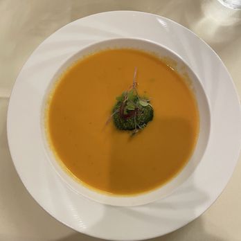 Le Yaca - Tomato Bisque soup - French Near Me - Williamsburg, Virginia
