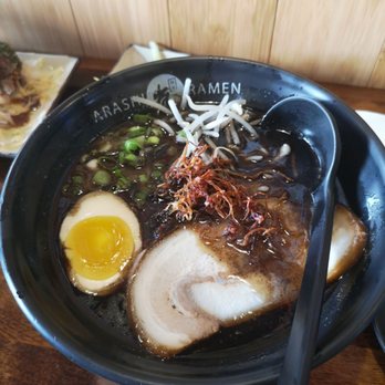 Arashi Ramen - Black garlic ramen - Ramen Near Me - Seattle, Washington