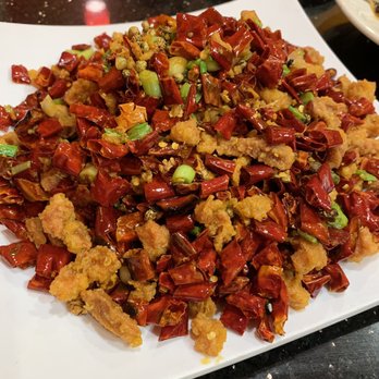 Tasty Zone - deep fried chicken with peppers - Szechuan Near Me - Santa Ana, California
