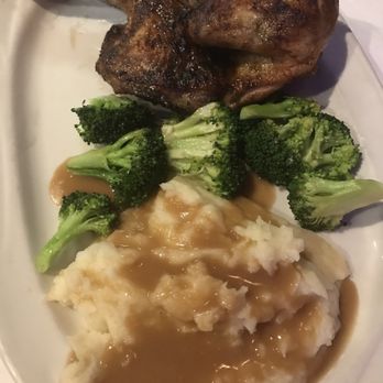 Two Chef's Restaurant - Bar - Catering - 1/2 chicken with Fresh Mashed Potatoes and broccoli - American Near Me - Bensenville, Illinois Two Chef's Restaurant - Bar - Catering - 1/2 chicken with Fresh Mashed Potatoes and broccoli - American Near Me - Bensenville, Illinois