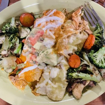 Cocina Madrigal - Enchiladas with seasoned veggies - Tacos Near Me - Phoenix, Arizona
