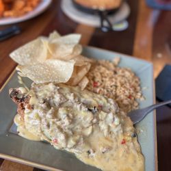 Cafe Alley - Stuffed Poblano with Mexican Rice