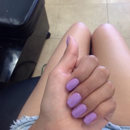 Gel nails, $14.