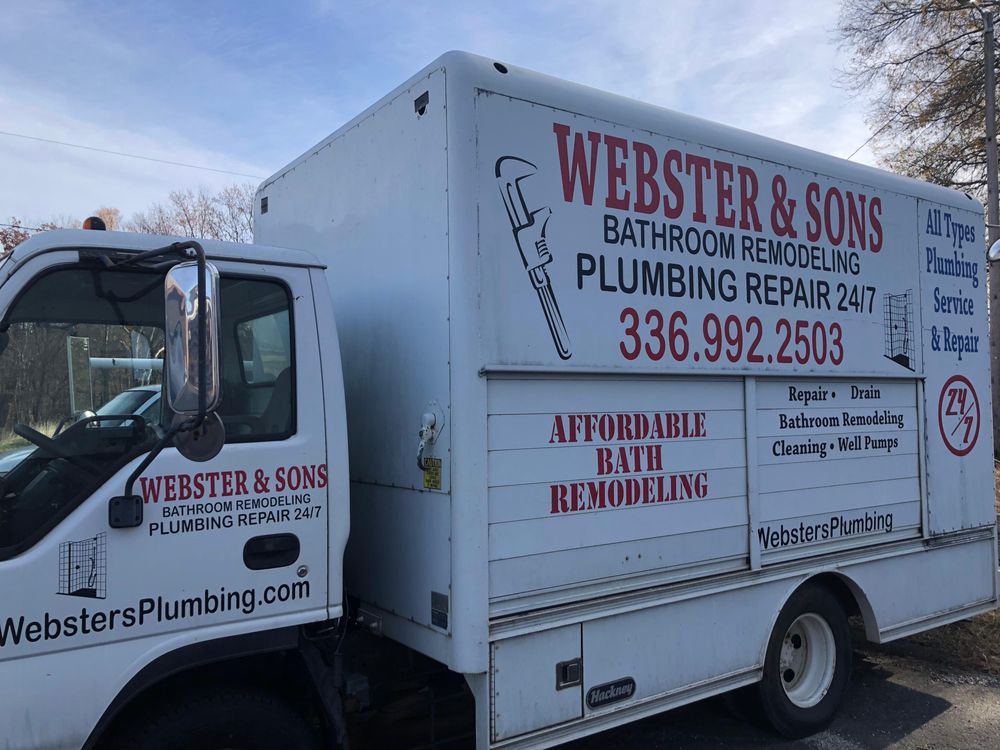 Slide of Webster & Sons Plumbing