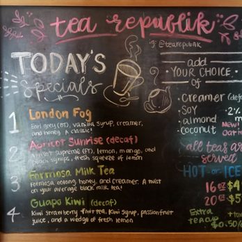 Tea Republik - Specials - Tea Rooms Near Me - Seattle, Washington