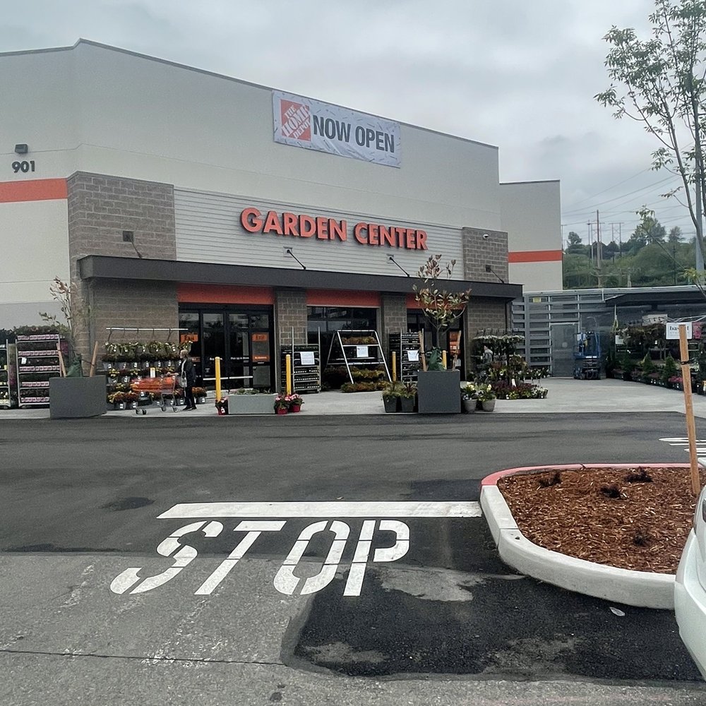 The Home Depot - Exterior of the Garden Center Home Depot Renton - Nurseries & Gardening Near Me - Renton, Washington The Home Depot - Exterior of the Garden Center Home Depot Renton - Nurseries & Gardening Near Me - Renton, Washington