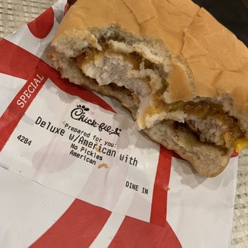 Chick-fil-A - CHICK FIL A DELUXE SANDWICH - Fast Food Near Me - New York, New York Chick-fil-A - CHICK FIL A DELUXE SANDWICH - Fast Food Near Me - New York, New York