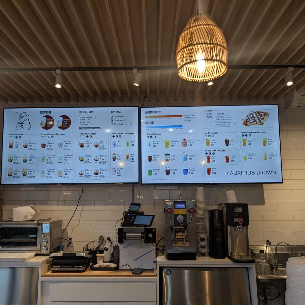 Mauritius Brown Bubble Tea - Bubble Tea Near Me - Kenmore, Washington
