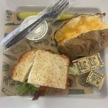 McAlister's Deli - 1/2 BLT Avocado and Justaspud with cheese and sour cream - Delis Near Me - Amarillo, Texas McAlister's Deli - 1/2 BLT Avocado and Justaspud with cheese and sour cream - Delis Near Me - Amarillo, Texas