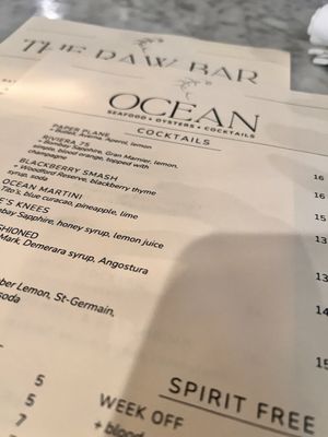 Menu photo 2 Ocean Birmingham, AL