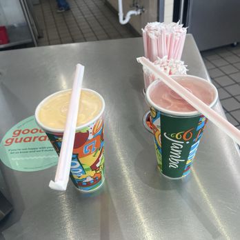 Jamba - Orange dream/watermelon breeze - Juice Bars & Smoothies Near Me - Federal Way, Washington
