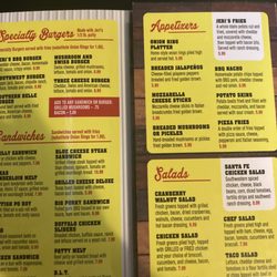 Jeri's Cafe - Menu July 2022