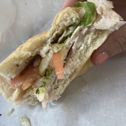 Tops - What's left of this incredible turkey sub... half for $6