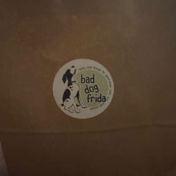 Bad Dog Frida - Cute bag sticker too!!!